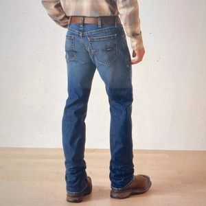 Ariat FR M5 Slim Straight CAT ARC Safety Work Western Cotton Jeans size 40/32